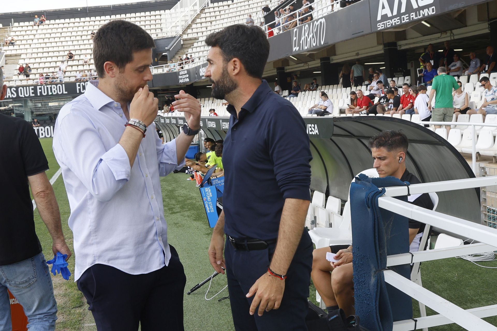 La derrota del Cartagena frente al Mirandés, en imágenes