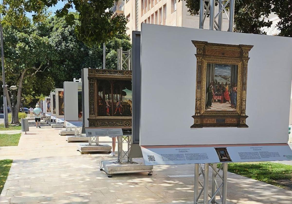Una muestra de obras del museo del prado llega al paseo de los andenes de orihuela | la verdad