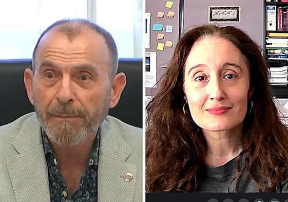 Manuel Pedreño y Dora Sales.