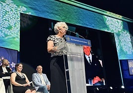 Rosa Rech, una de las intervinientes en el pregón de las fiestas.