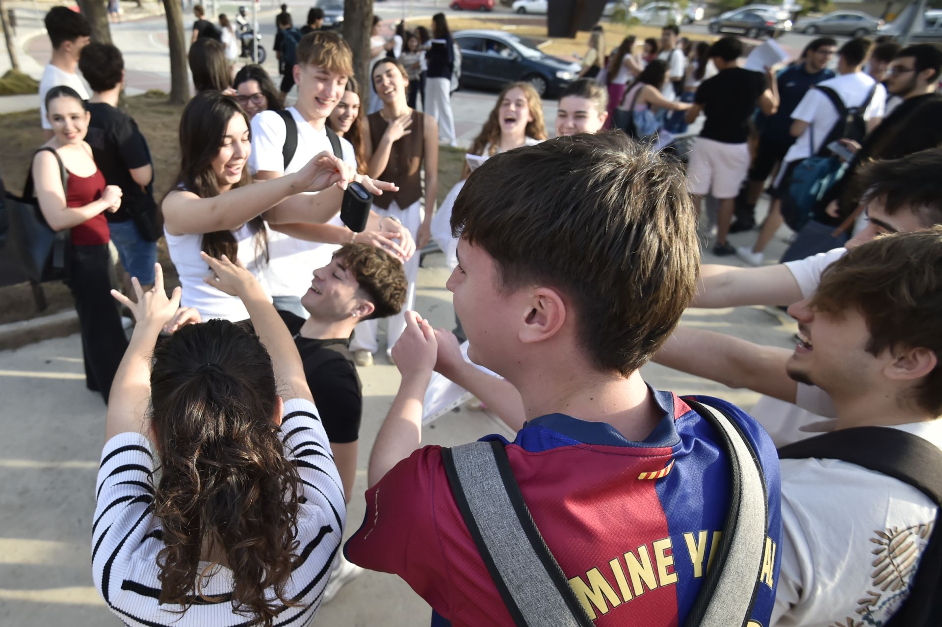 Los alumnos de la Región de Murcia afrontan los primeros exámenes de la PAU, en imágenes