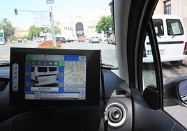 Imagen de archivo del único 'multacar' con el que ha contado el Ayuntamiento de Murcia durante los últimos años.