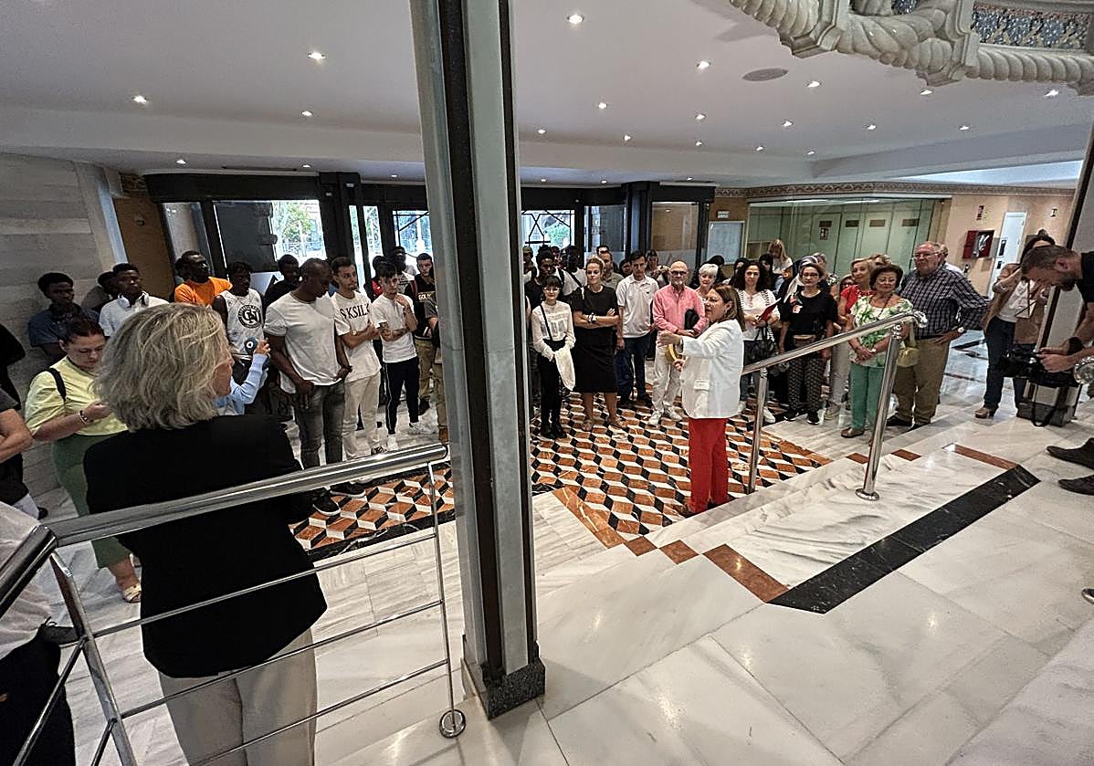 Una visita a la Asamblea Regional, en una imagen de archivo.