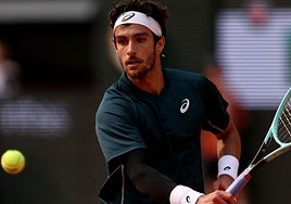 Lorenzo Musetti, en una imagen de archivo.