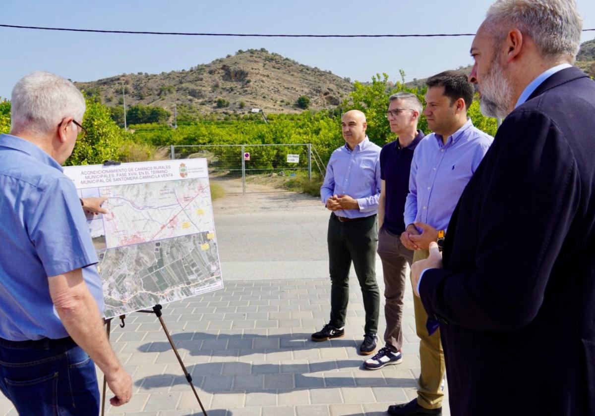 El camino de La Venta, en Santomera, recibirá una inversión de casi 500.000 euros