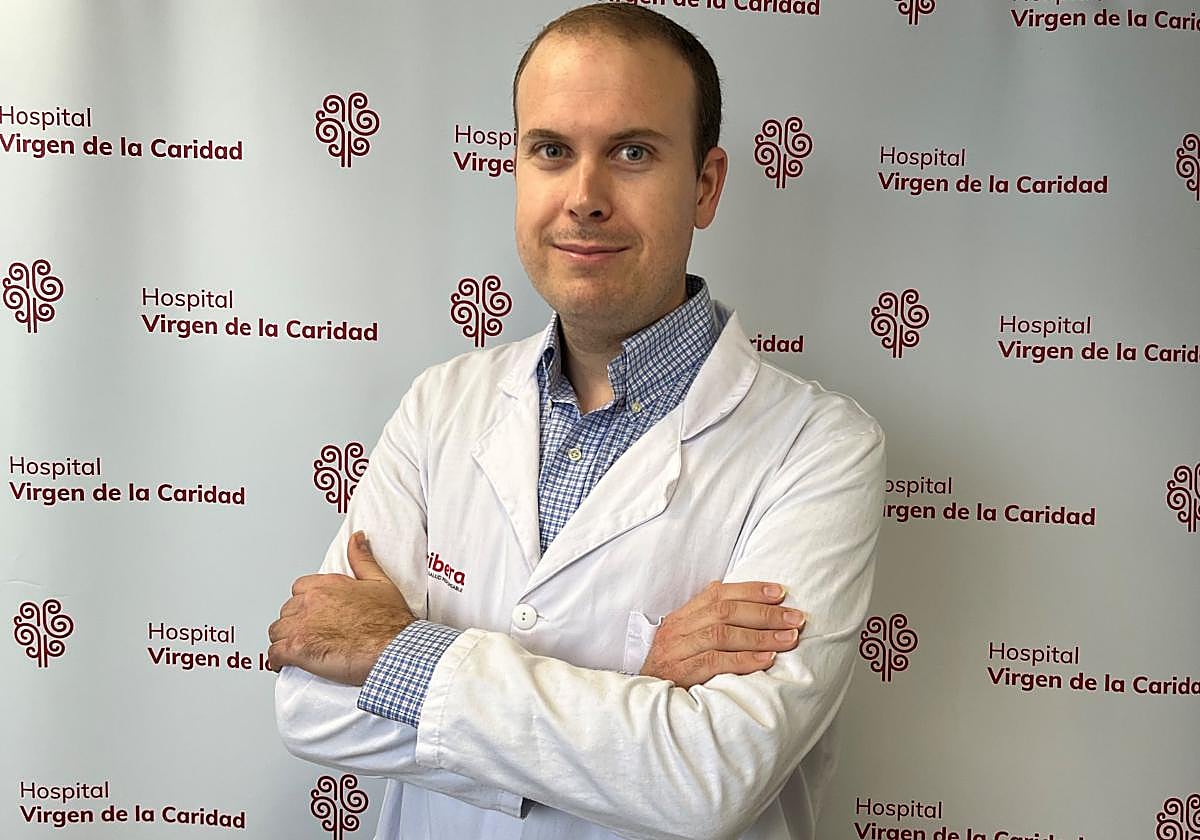 José Balsalobre, oncólogo médico del Hospital Ribera Virgen de la Caridad de Cartagena.