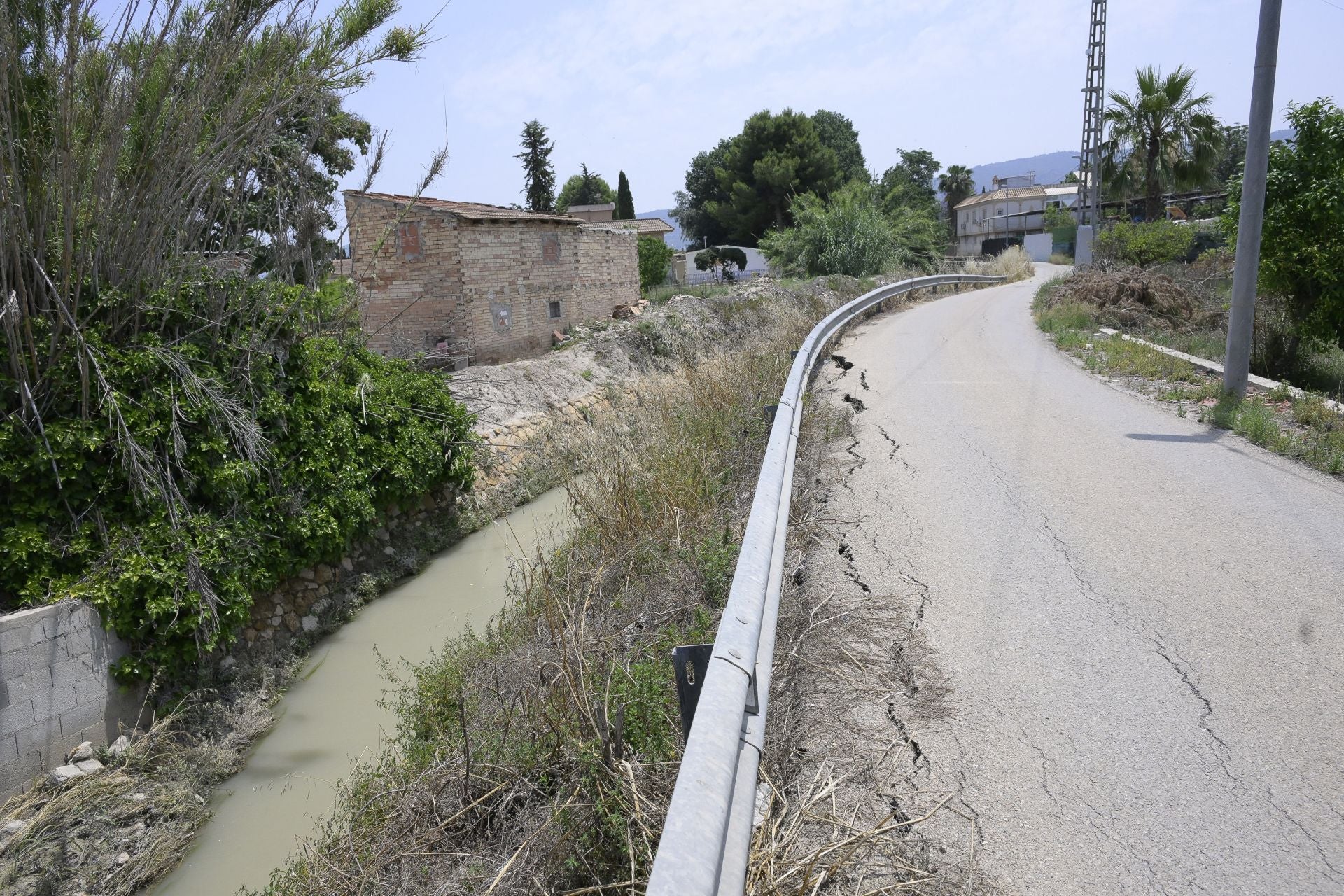 Desperfectos, falta de servicios y plagas en Aljucer, en imágenes