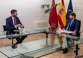 Encuentro entre Antelo y Miras, este jueves.