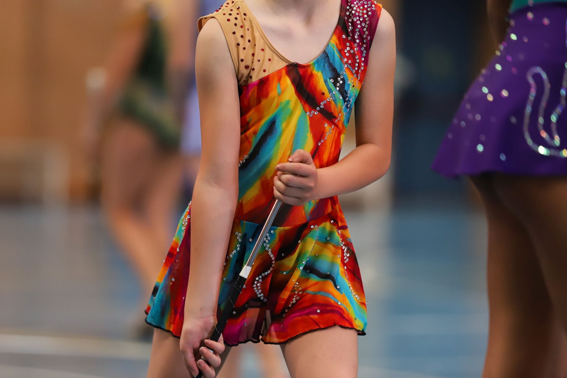 Las &#039;majorettes&#039; de Monteagudo, en imágenes