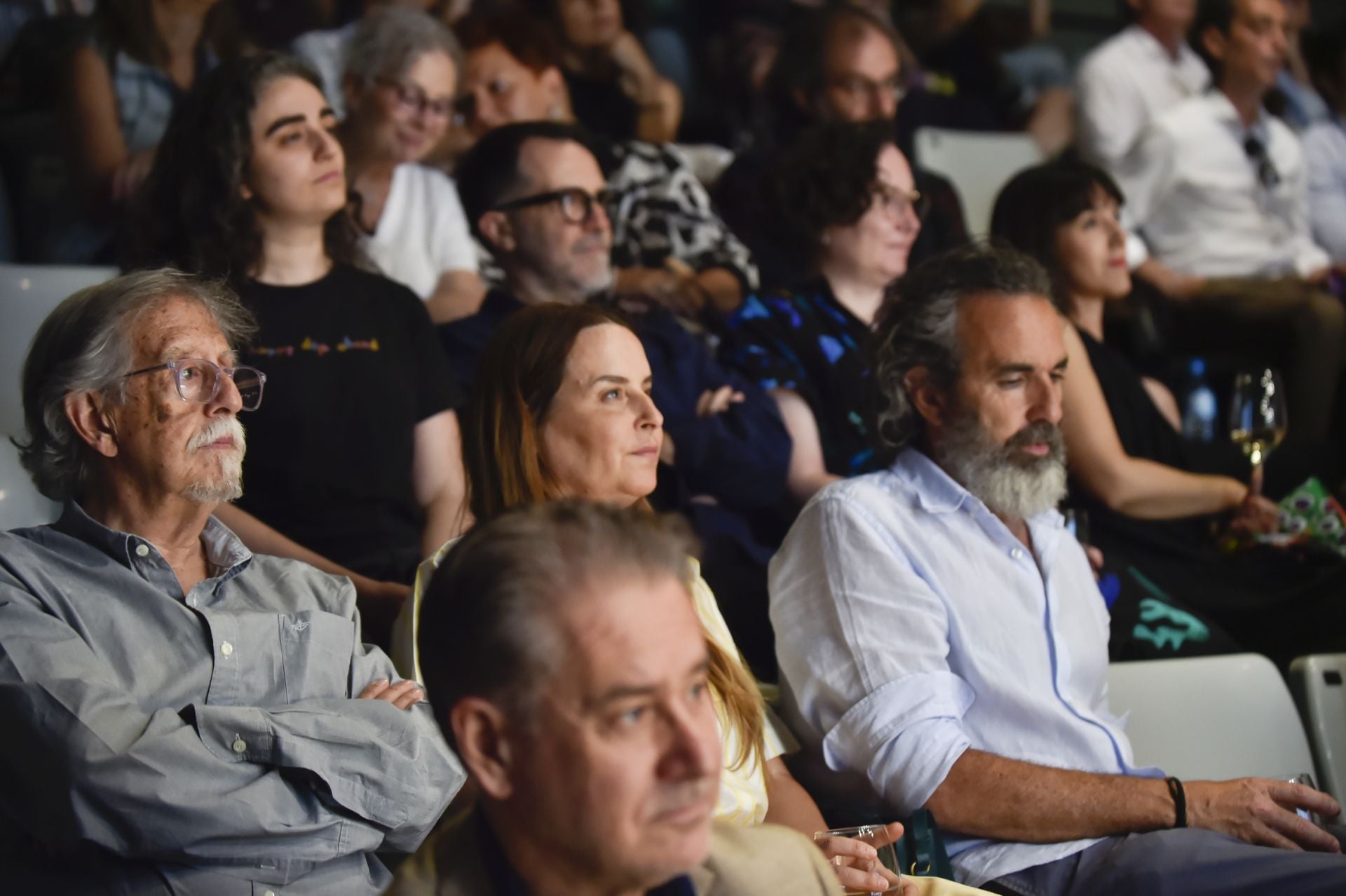Celeberación de los 50 años de Santa-Cruz Arquitectura en el Centro Párraga de Murcia, en imágenes