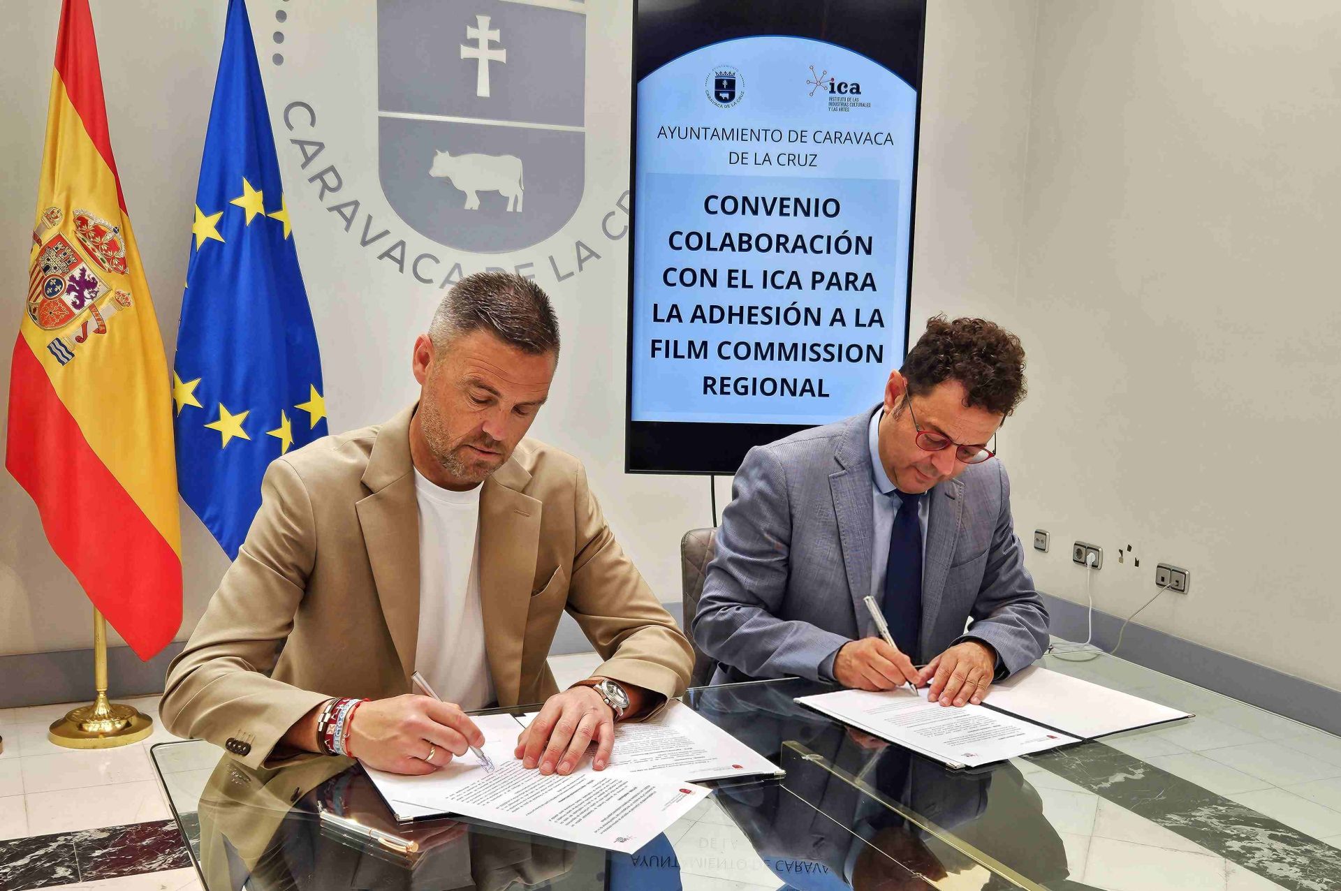 José Francisco García y Manuel Cebrián.