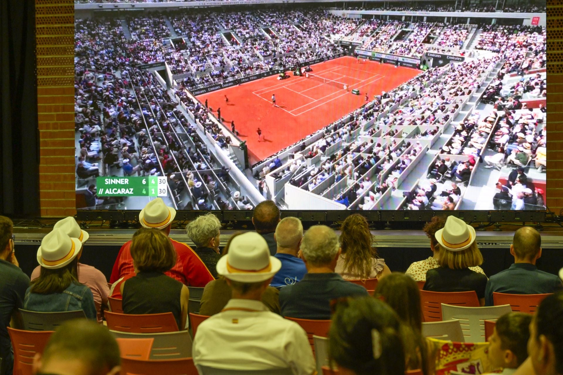 Así se siguió en El Palmar la final de Carlos Alcaraz en Roland Garros
