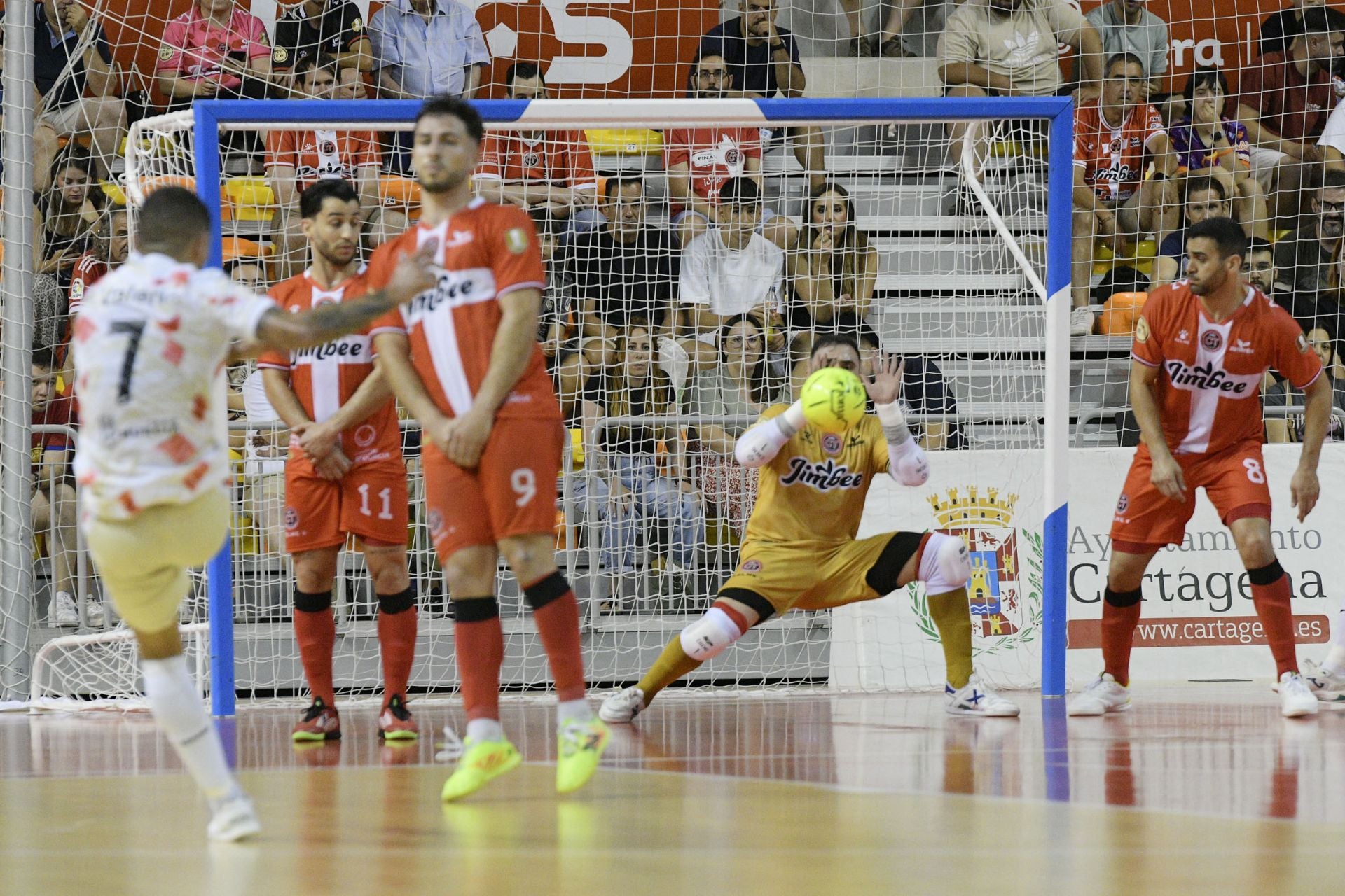 La victoria del Jimbee Cartagena contra ElPozo Murcia, en imágenes