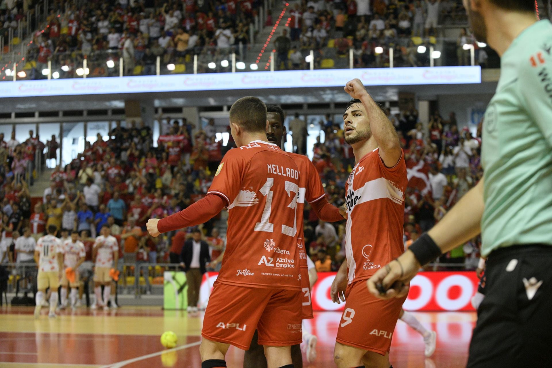 La victoria del Jimbee Cartagena contra ElPozo Murcia, en imágenes