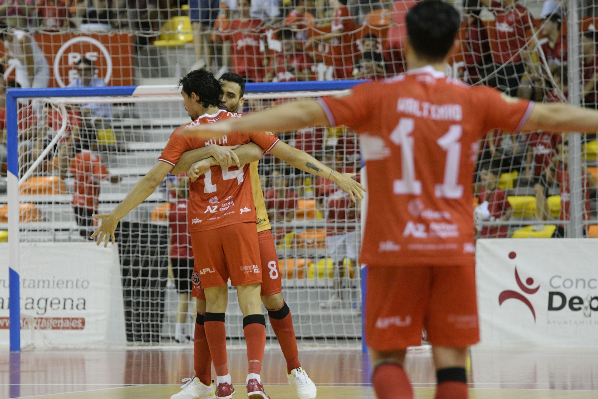 La victoria del Jimbee Cartagena contra ElPozo Murcia, en imágenes
