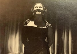 Grande. La célebre cantante, en una fotografía tras una actuación exitosa, como todas las suyas.