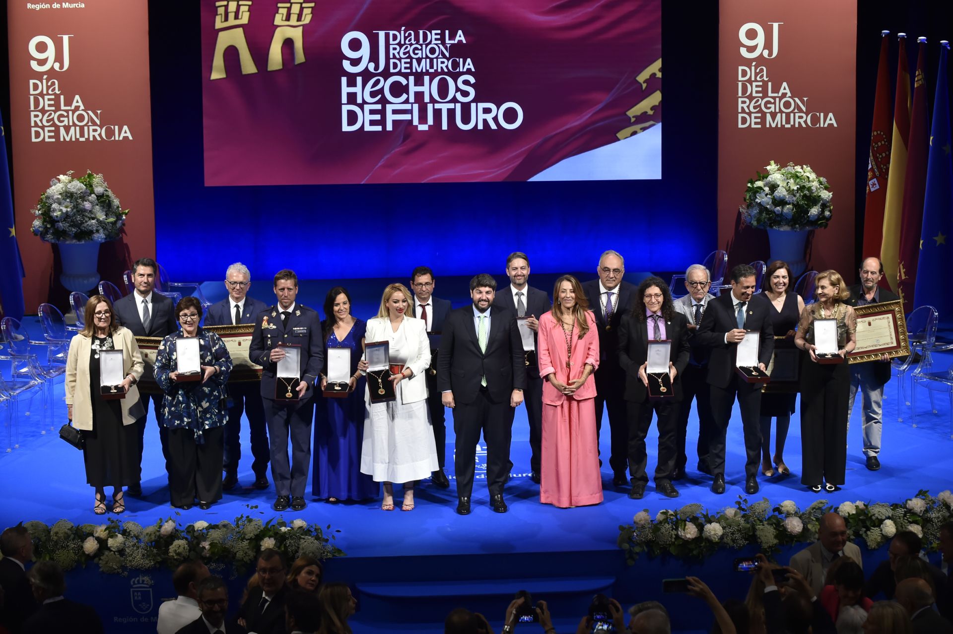 El acto por el Día de la Región de Murcia, en imágenes