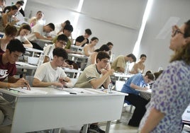 Estudiantes se enfrentan a las pruebas de la PAU de este mes de junio.