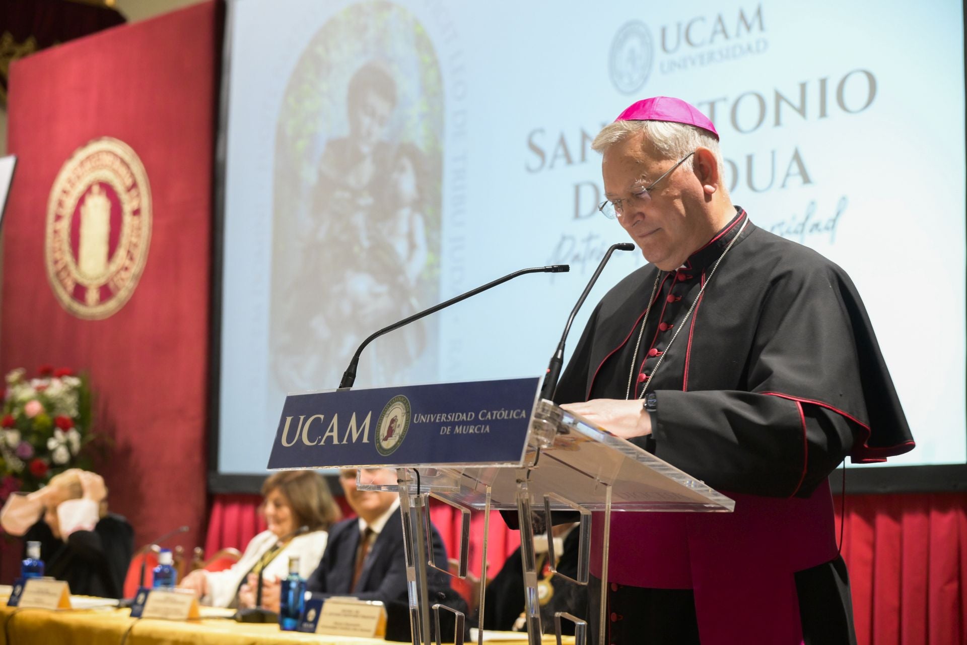 Los actos conmemorativos de San Antonio de Padua en la UCAM, en imágenes