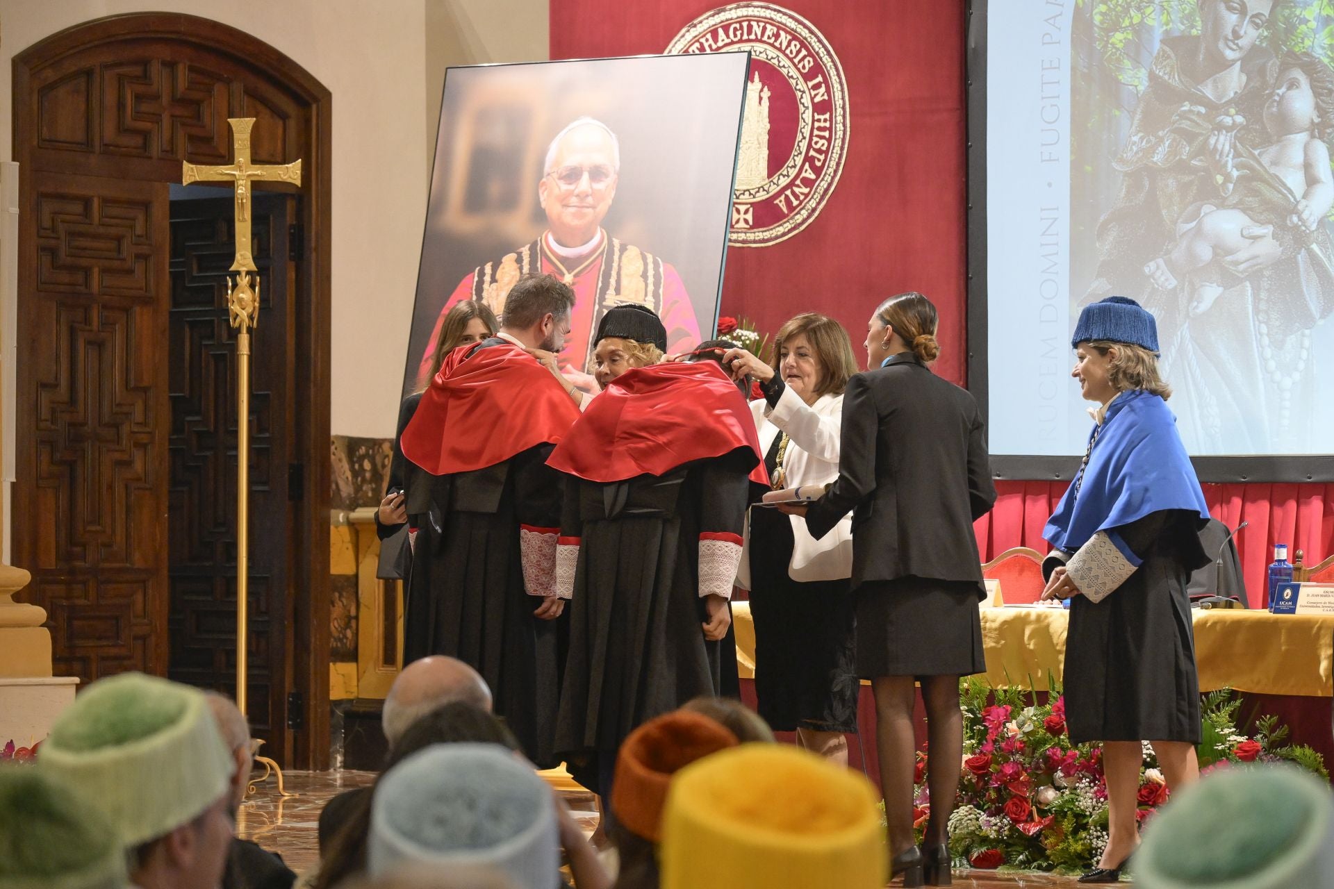 Los actos conmemorativos de San Antonio de Padua en la UCAM, en imágenes