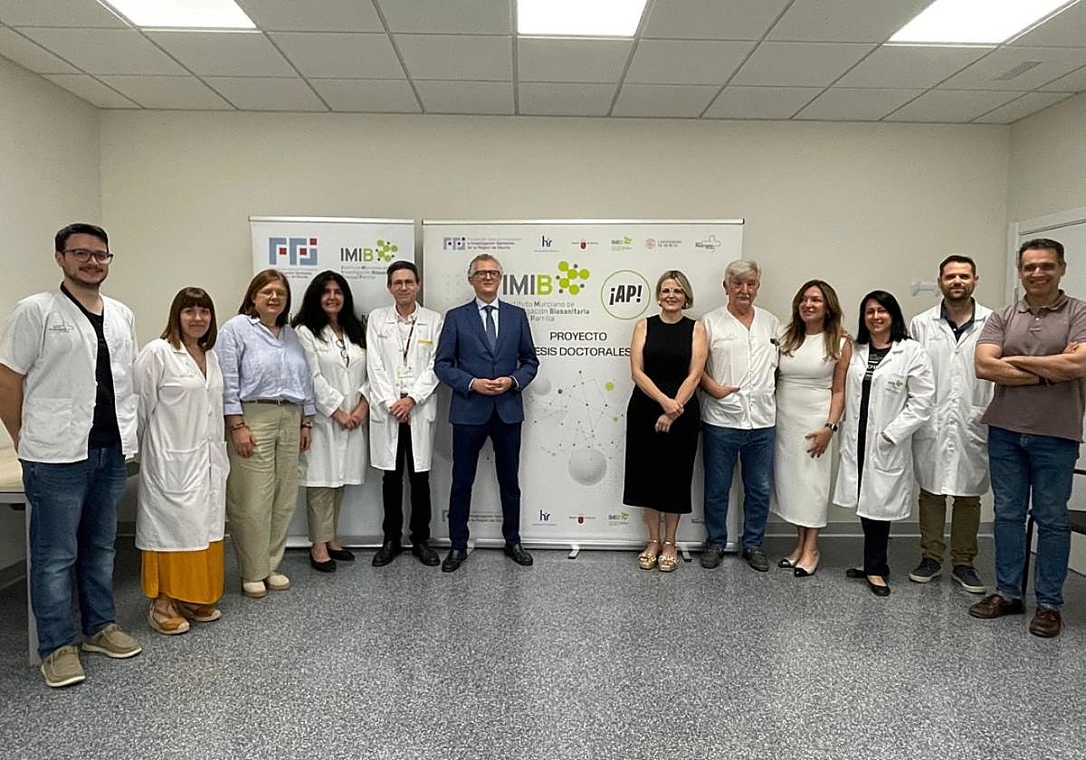 Presentación del programa de investigación en el centro de salud de Sangonera la Verde.