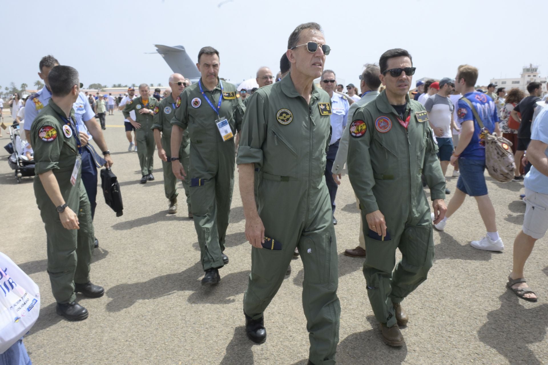 Las imágenes de la exhibición de aviones del festival Aire 25