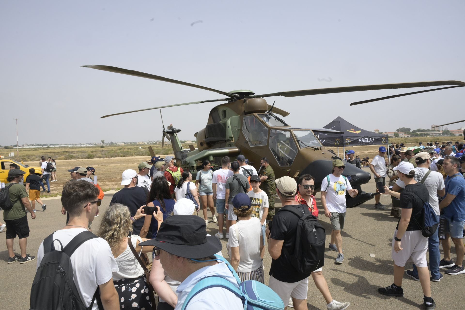 Las imágenes de la exhibición de aviones del festival Aire 25