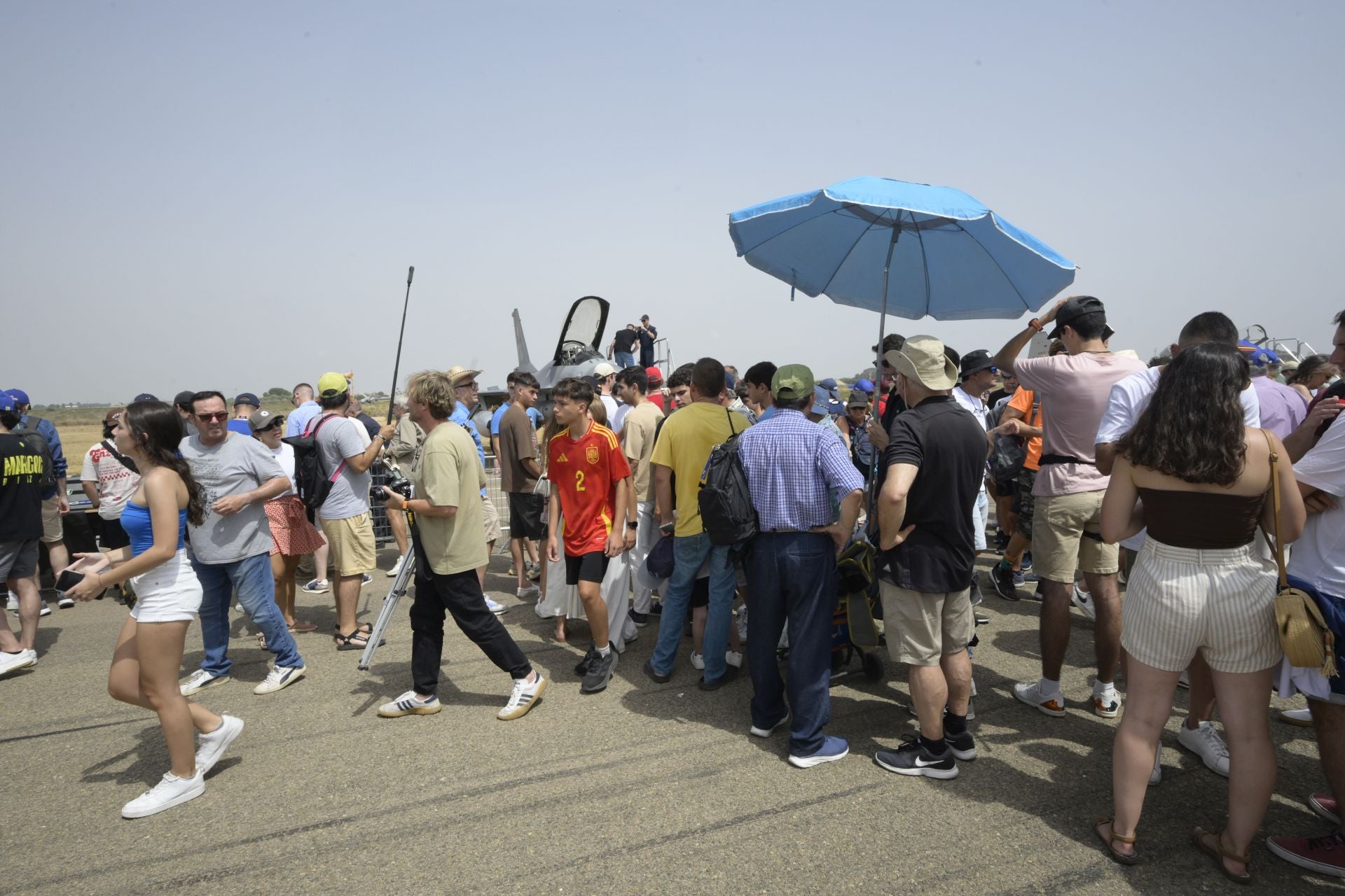 Las imágenes de la exhibición de aviones del festival Aire 25