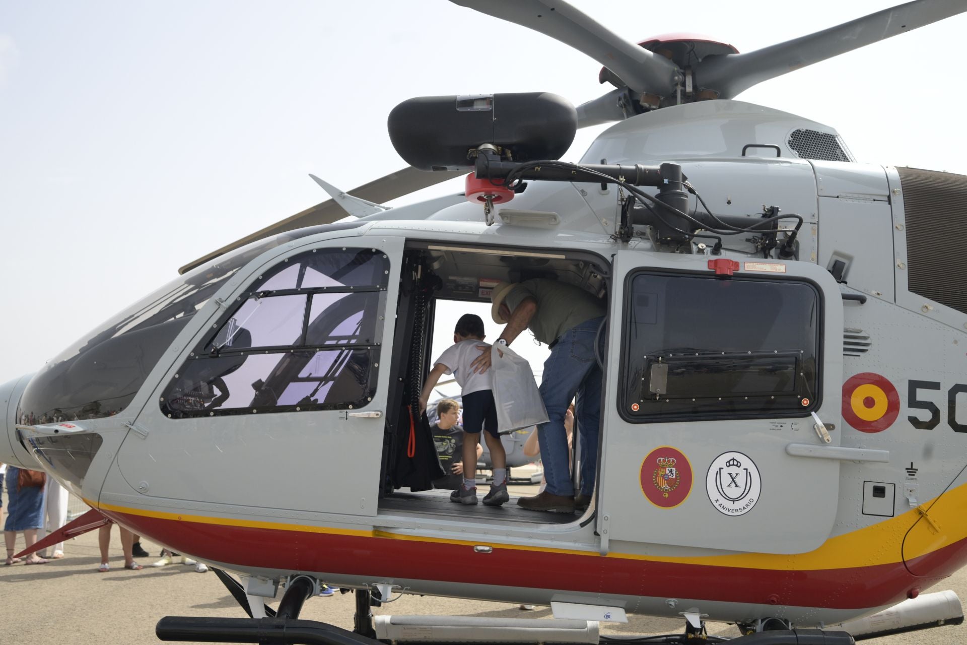 Las imágenes de la exhibición de aviones del festival Aire 25
