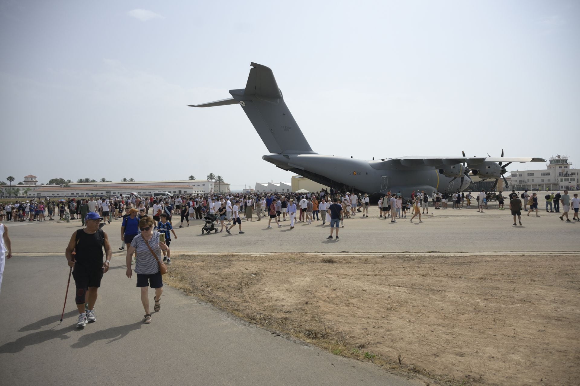 Las imágenes de la exhibición de aviones del festival Aire 25