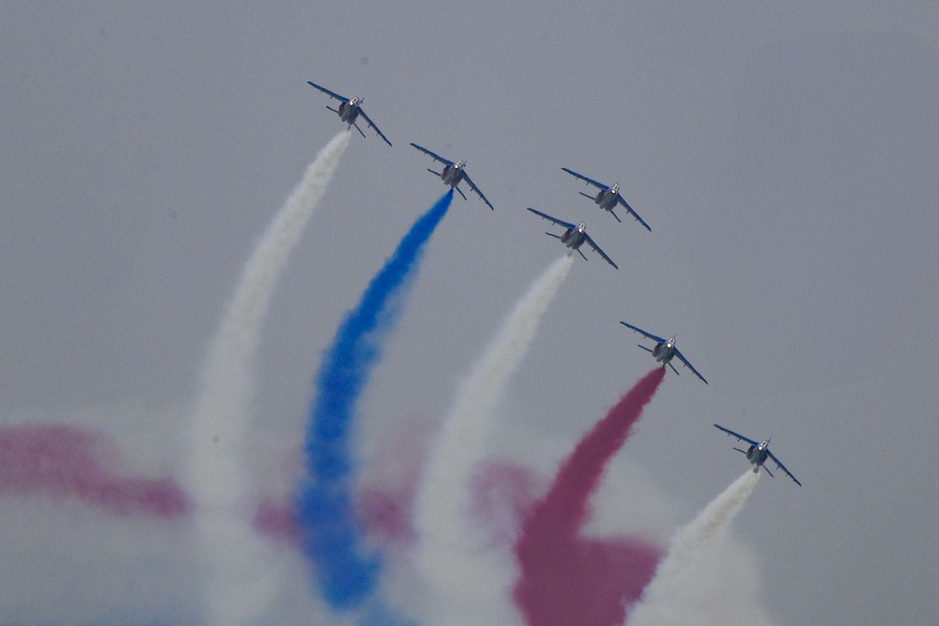 Las imágenes de la exhibición de aviones del festival Aire 25