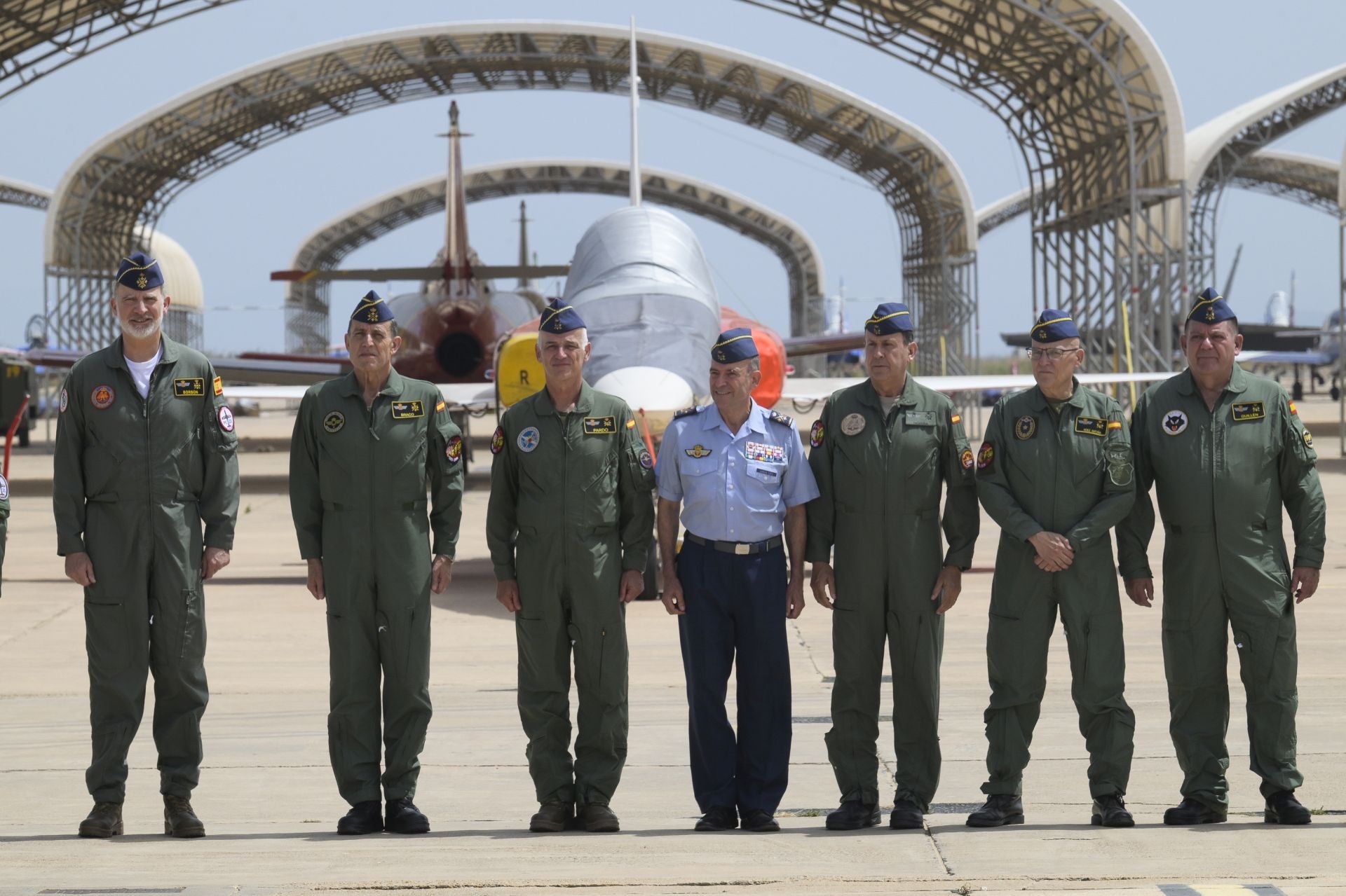 Las imágenes de la exhibición de aviones del festival Aire 25