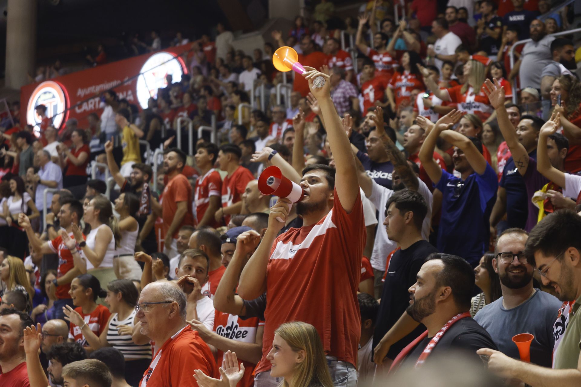 La victoria del Jimbee Cartagena ante ElPozo Murcia, en imágenes