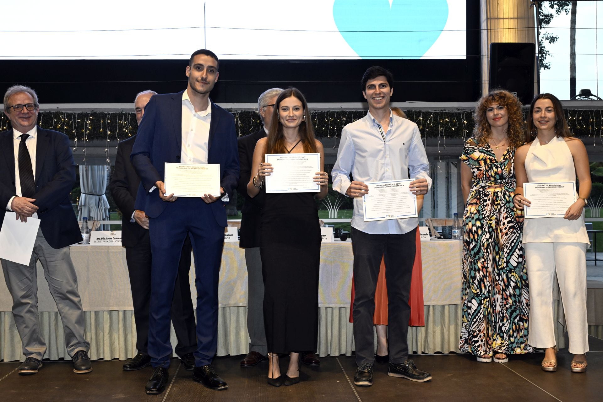Acto de bienvenida para los nuevos miembros del Colegio de Médicos de la Región de Murcia, en imágenes