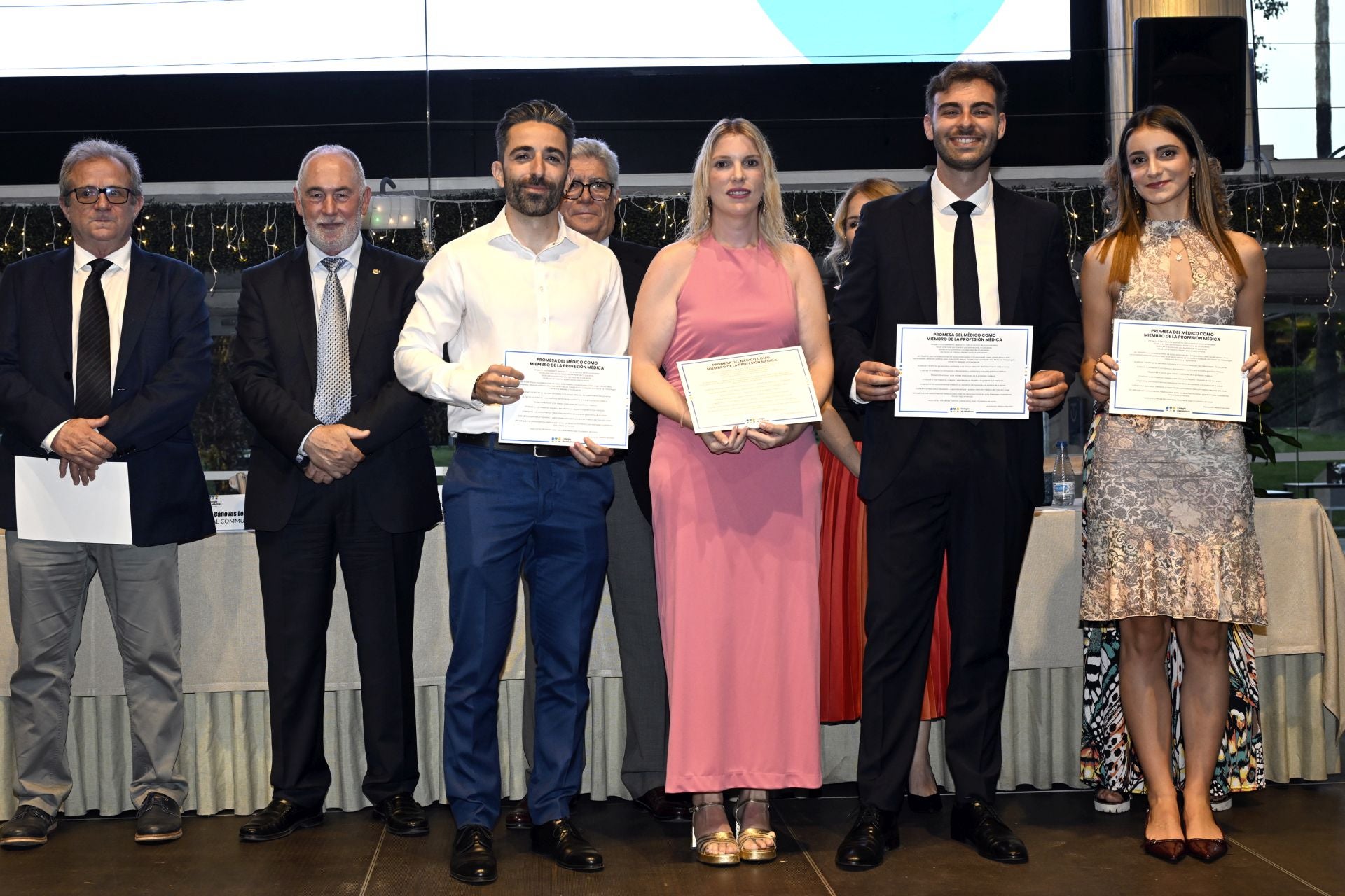 Acto de bienvenida para los nuevos miembros del Colegio de Médicos de la Región de Murcia, en imágenes