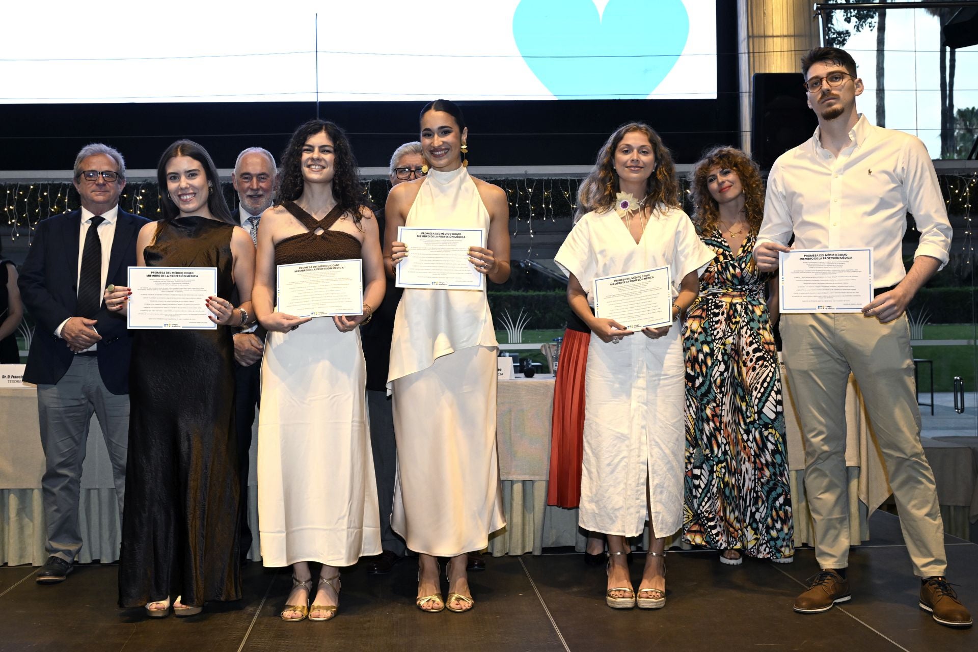 Acto de bienvenida para los nuevos miembros del Colegio de Médicos de la Región de Murcia, en imágenes