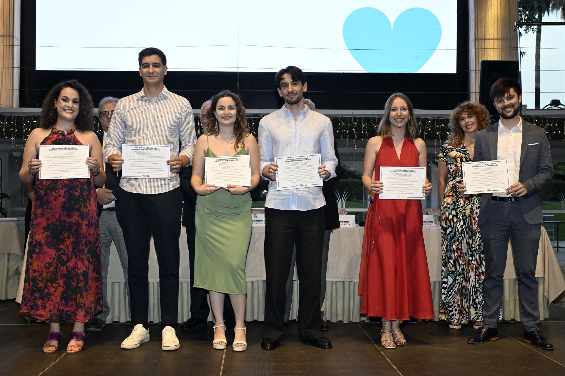 Acto de bienvenida para los nuevos miembros del Colegio de Médicos de la Región de Murcia, en imágenes