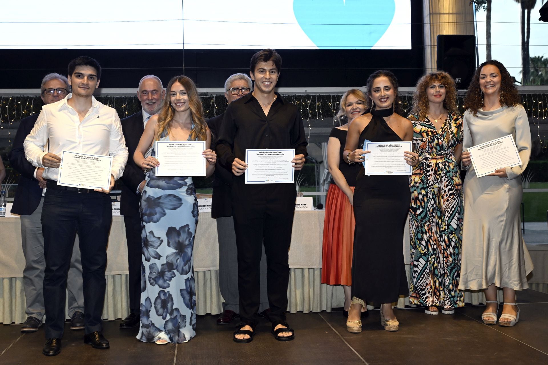 Acto de bienvenida para los nuevos miembros del Colegio de Médicos de la Región de Murcia, en imágenes