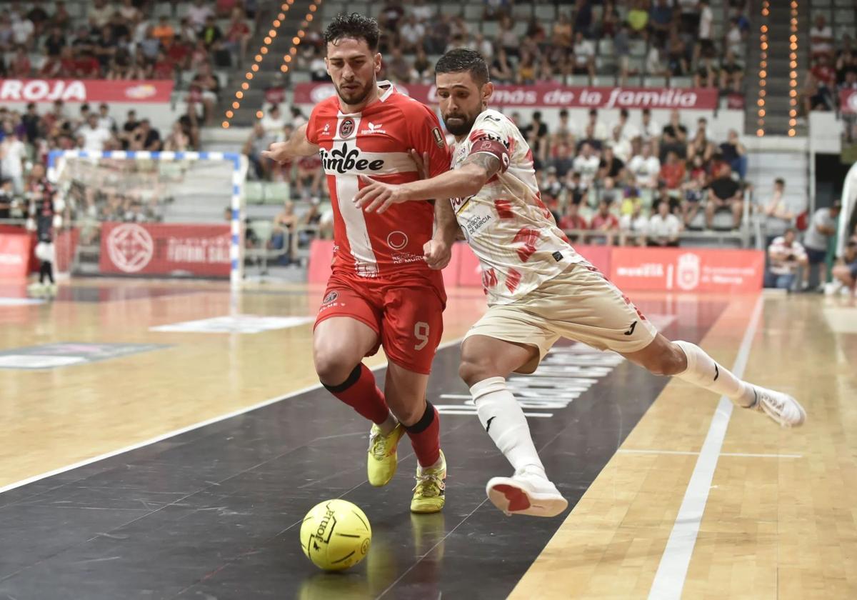 Pablo Ramírez y Felipe Valerio, en el segundo partido de las semifinales.