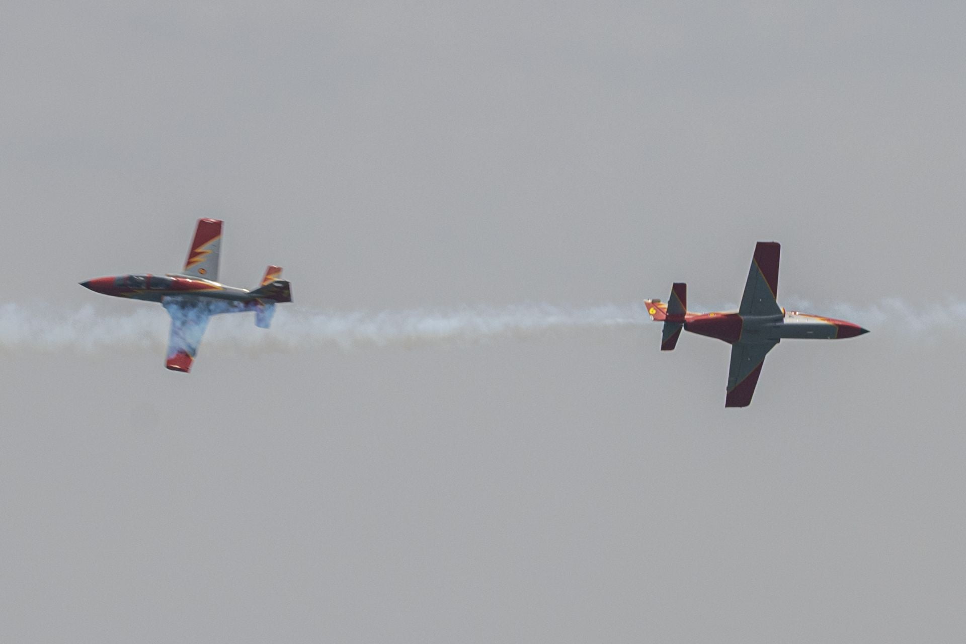 En imágenes, la exhibición aérea en el festival Aire 25 de San Javier
