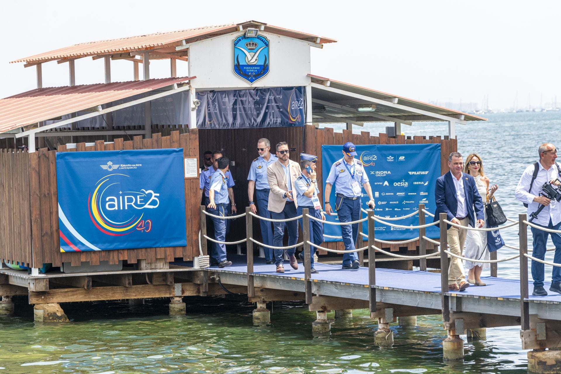 En imágenes, la exhibición aérea en el festival Aire 25 de San Javier