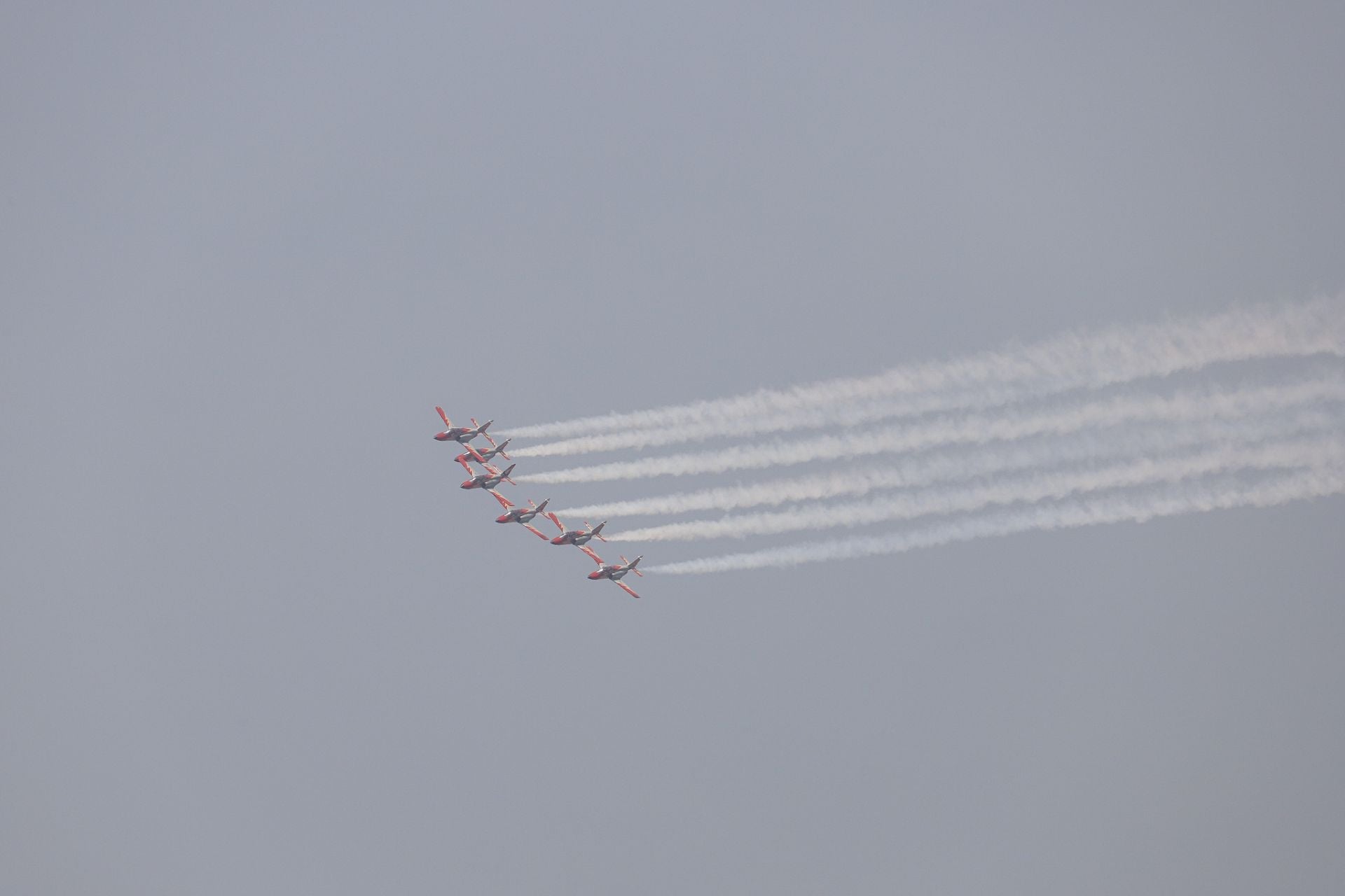 En imágenes, la exhibición aérea en el festival Aire 25 de San Javier