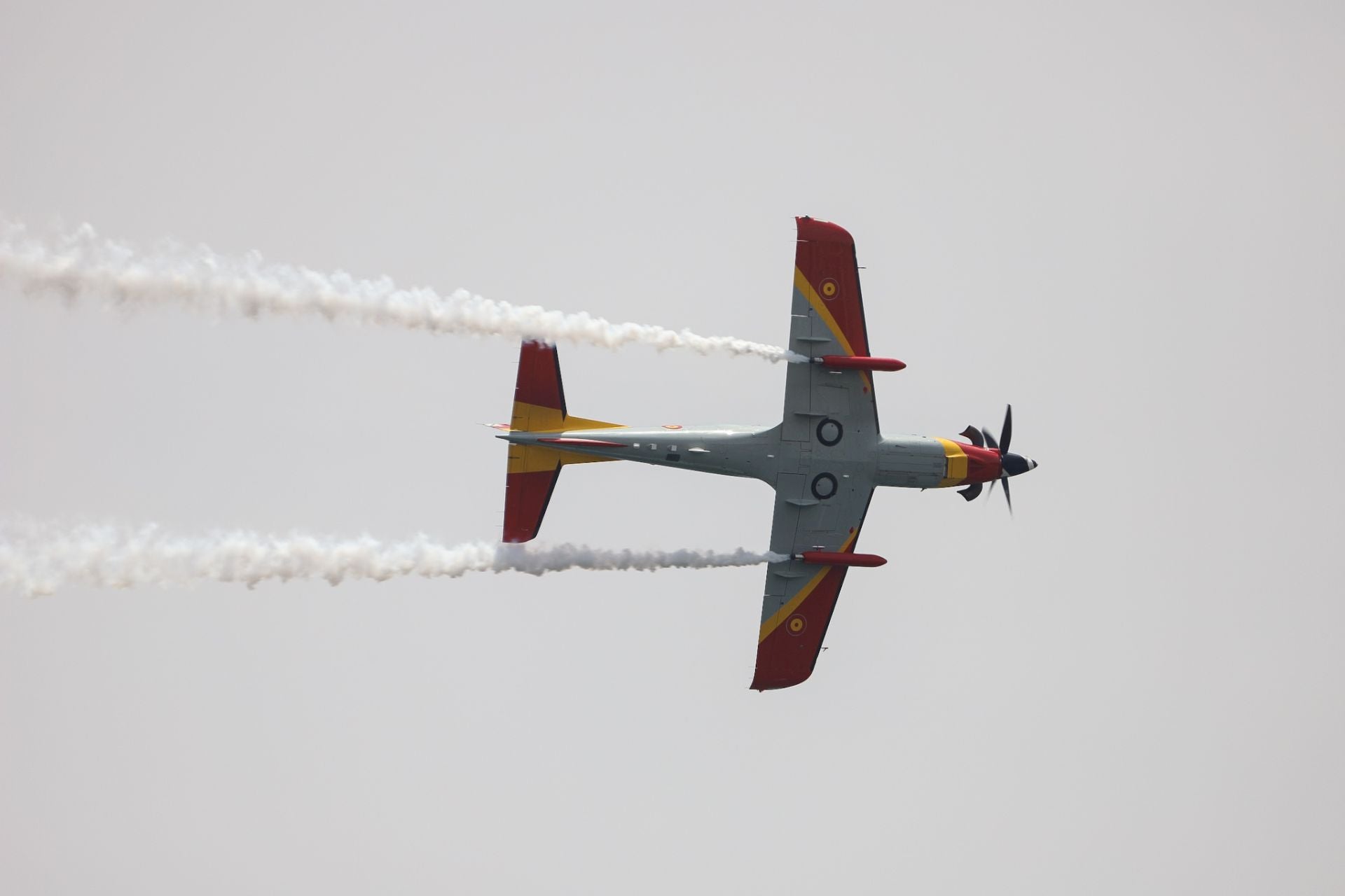 En imágenes, la exhibición aérea en el festival Aire 25 de San Javier