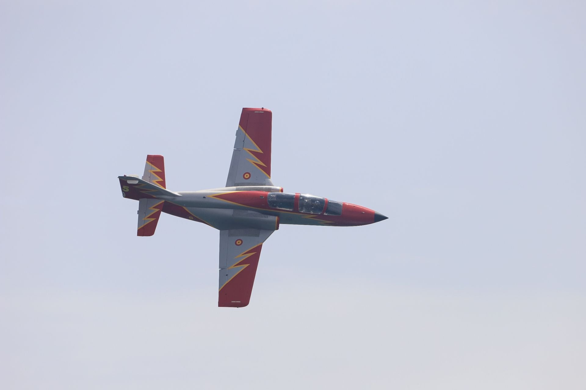 En imágenes, la exhibición aérea en el festival Aire 25 de San Javier