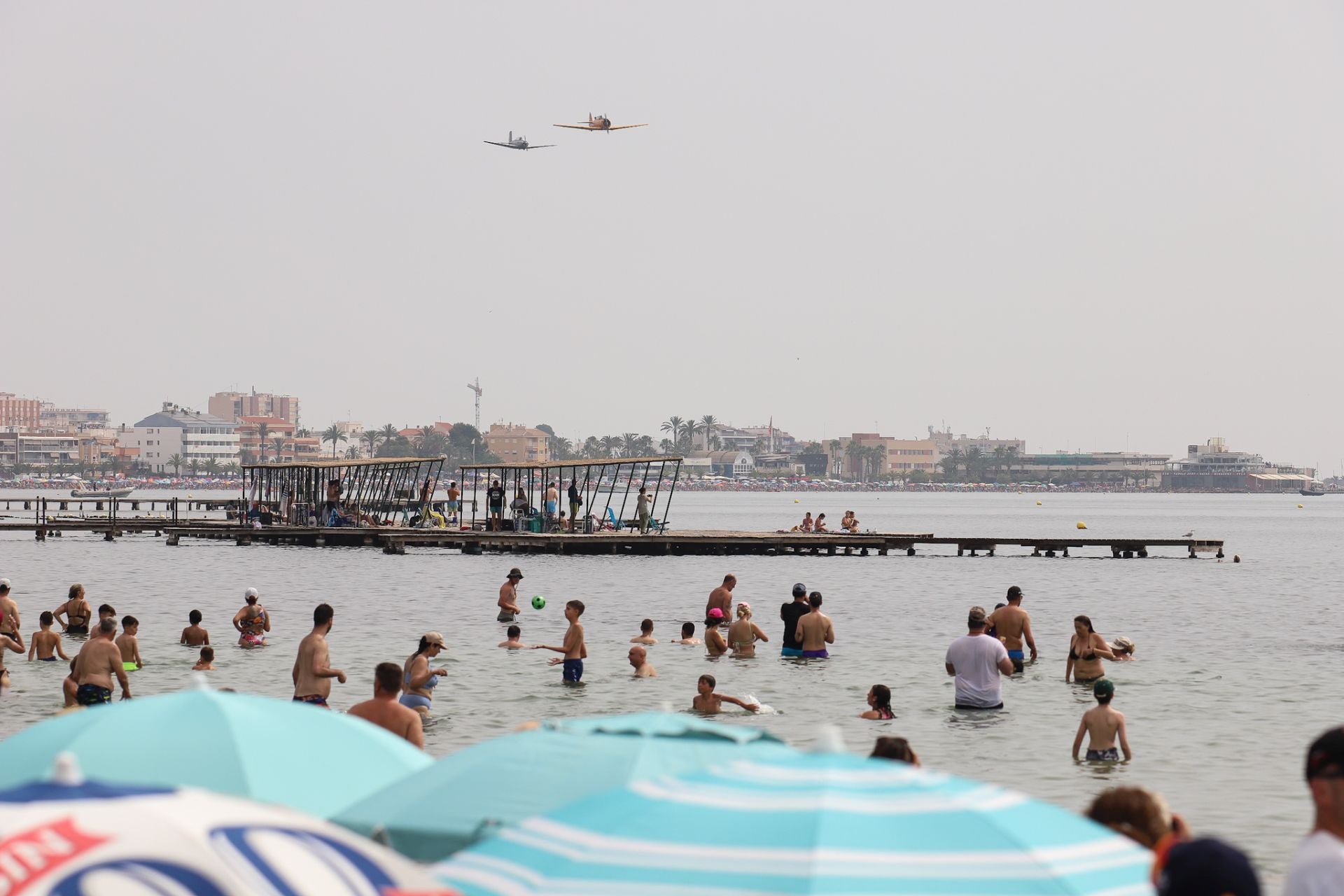 En imágenes, la exhibición aérea en el festival Aire 25 de San Javier