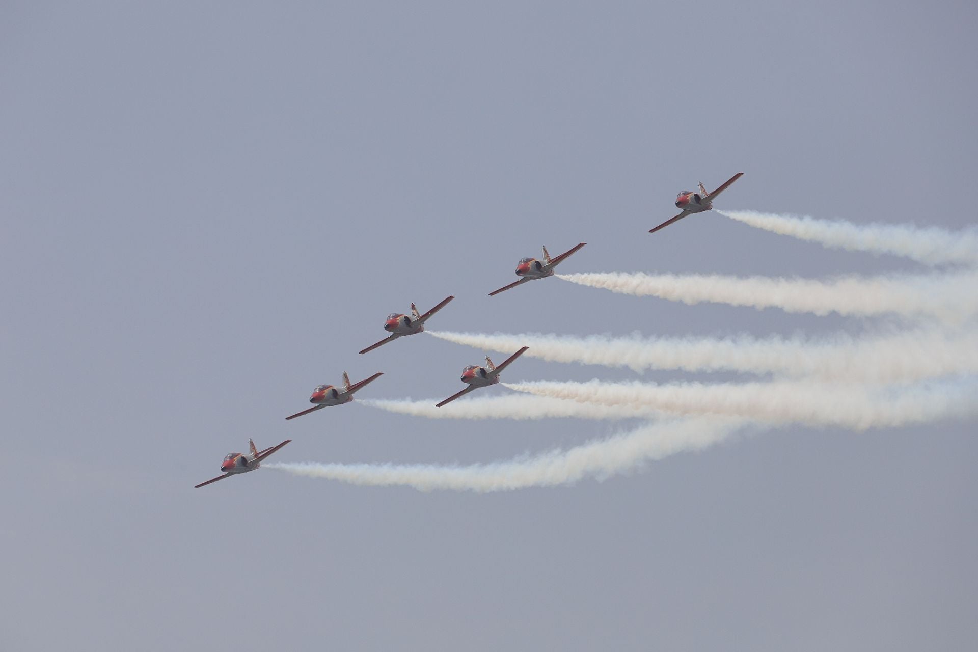 En imágenes, la exhibición aérea en el festival Aire 25 de San Javier