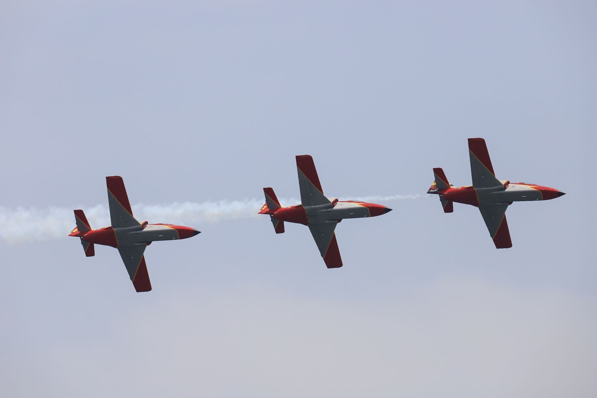 En imágenes, la exhibición aérea en el festival Aire 25 de San Javier