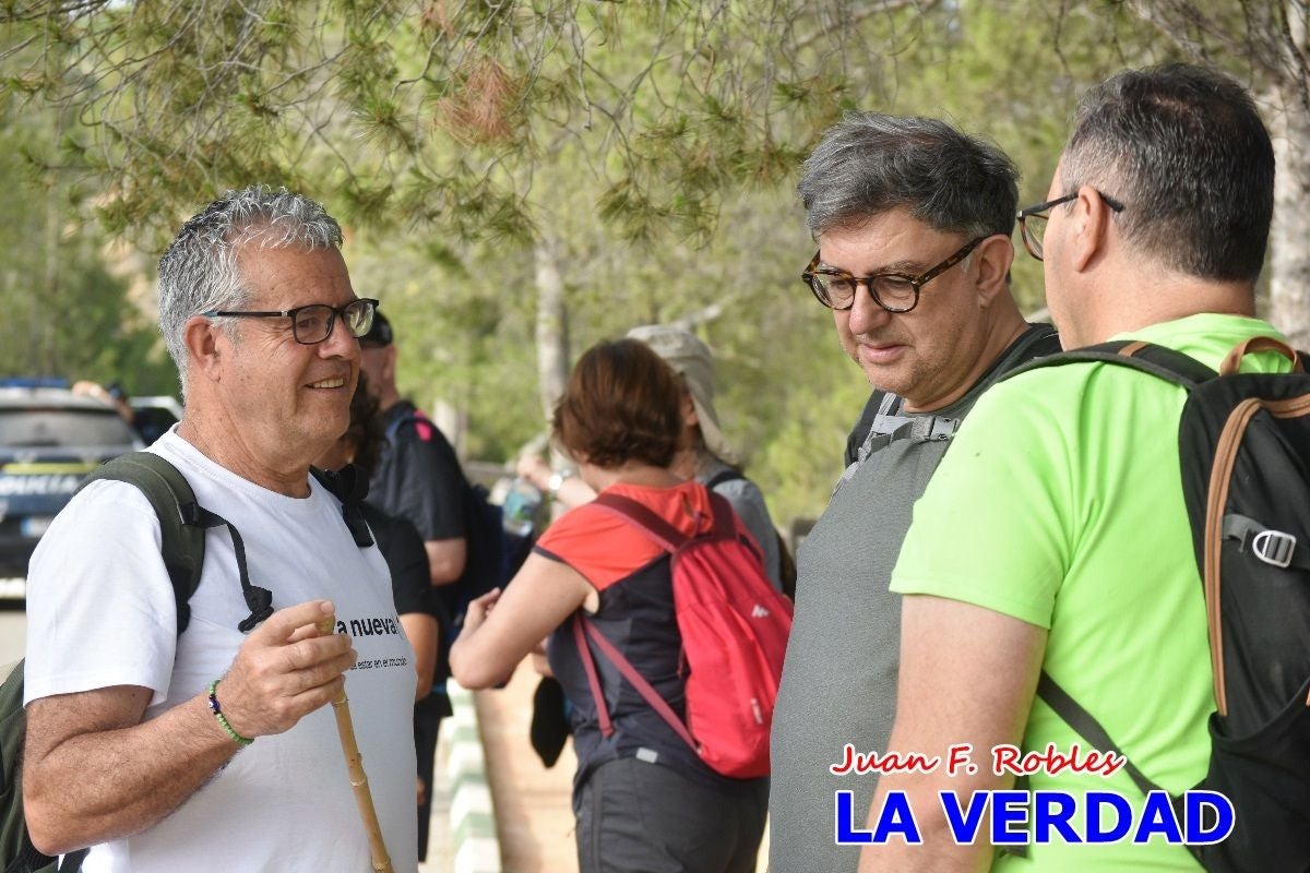 Imágenes de la marcha convocada por Plaza Nueva por la conexión ferroviaria con Albacete