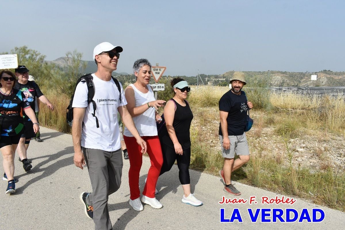 Imágenes de la marcha convocada por Plaza Nueva por la conexión ferroviaria con Albacete