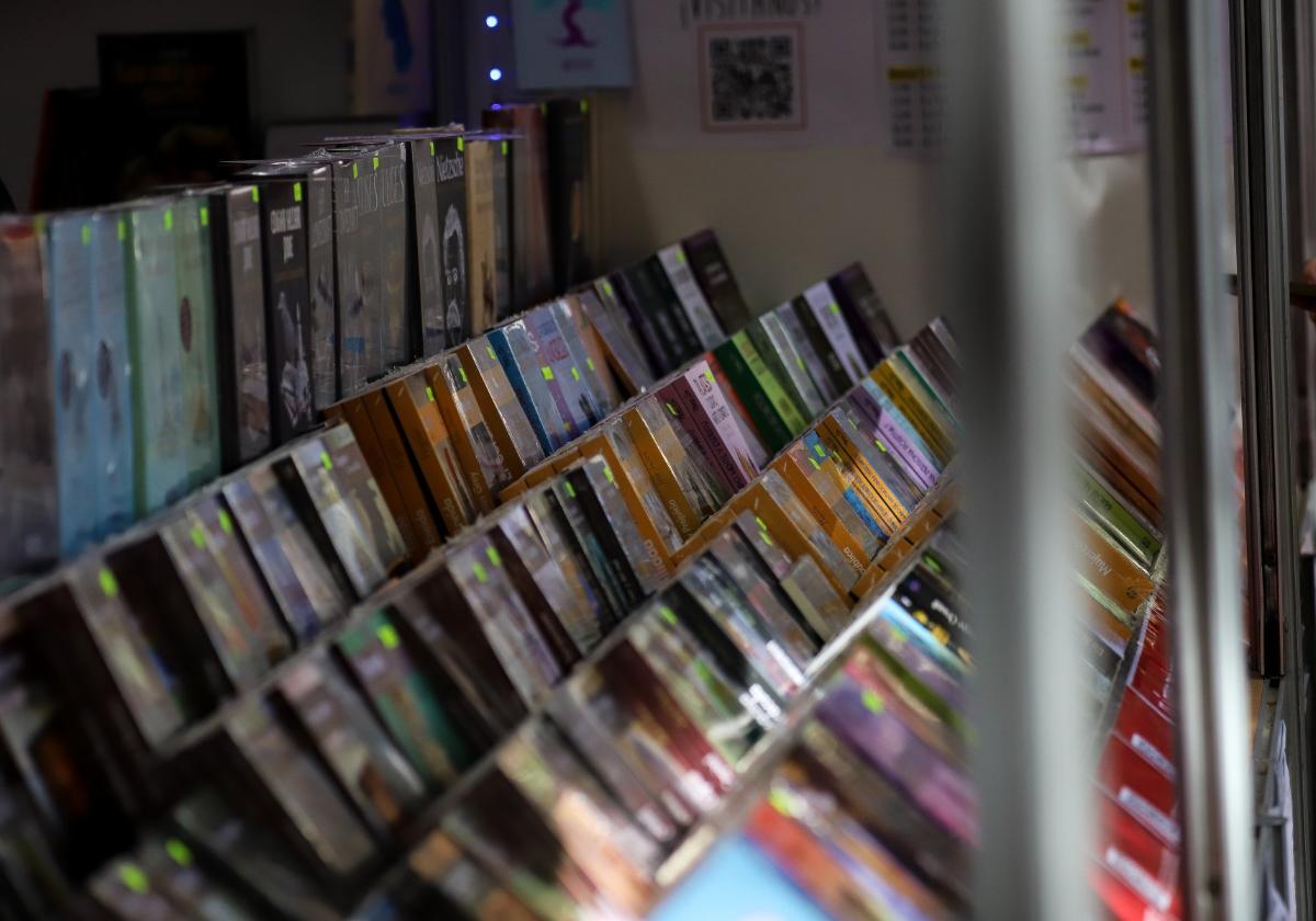 Feria del libro de Murcia.